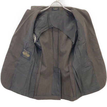 RRL Double RL 782915531001 Made in Italy Brown Wool Center Vent 3B Tailored Jacket