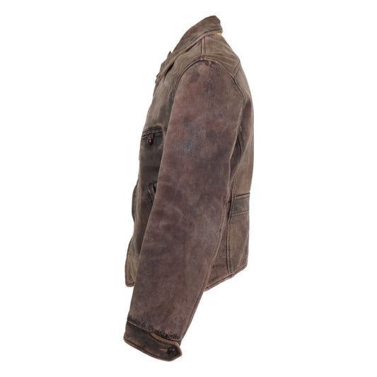 LEVI‘S リーバイス LVC/VINTAGE CLOTHING イタリア製 1940's Menlo ヴィンテージ加工 シープレザー ジャケット ジャケット