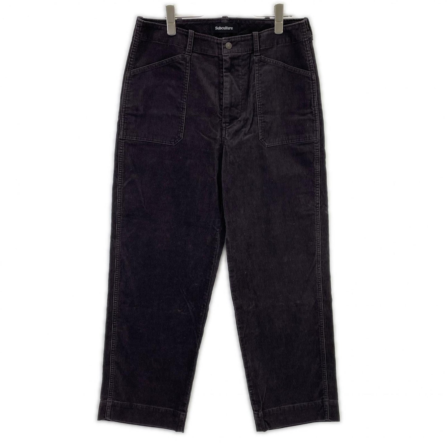 SC Subculture SCPT-A2303 Zipper Fly Corduroy Baker Pants Bottoms [Excellent Condition]
