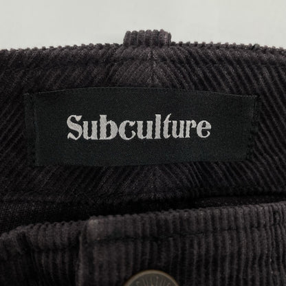 SC Subculture SCPT-A2303 Zipper Fly Corduroy Baker Pants Bottoms [Excellent Condition]