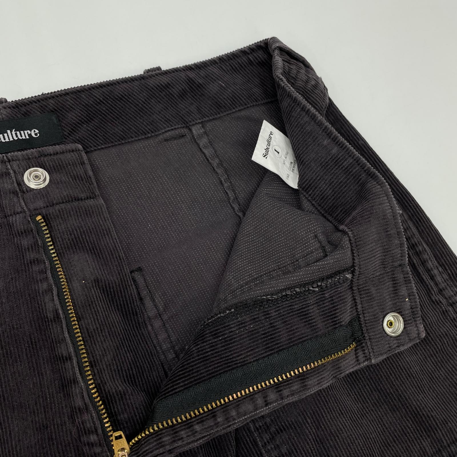 SC Subculture SCPT-A2303 Zipper Fly Corduroy Baker Pants Bottoms [Excellent Condition]