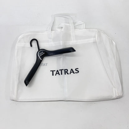 TATRAS 24AW LTAT24A4042-L ANNABELLA Black Collarless Boa Jacket 03