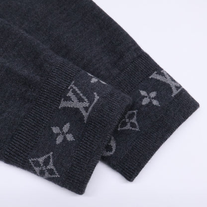 【美品/国内正規/25年製】RM251MQ PWZ HSN51W/1AGJWJ モノグラム ダブルフェイス ニット ウール トラベル ブルゾン ジャケット XL メンズ