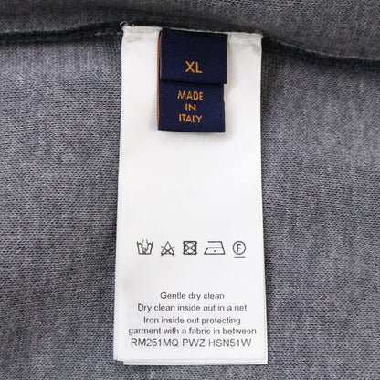 【美品/国内正規/25年製】RM251MQ PWZ HSN51W/1AGJWJ モノグラム ダブルフェイス ニット ウール トラベル ブルゾン ジャケット XL メンズ