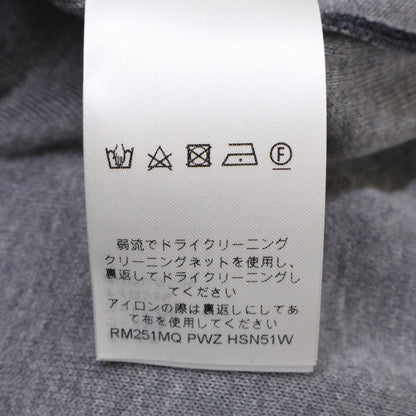 【美品/国内正規/25年製】RM251MQ PWZ HSN51W/1AGJWJ モノグラム ダブルフェイス ニット ウール トラベル ブルゾン ジャケット XL メンズ