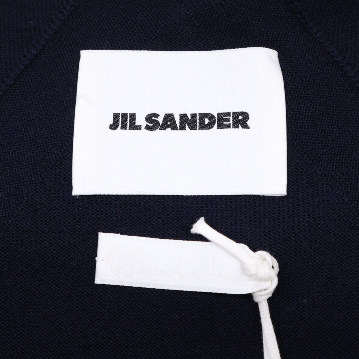 JIL SANDER 【Like New/Domestic/24AW】J23HP0001 Heavyweight Superfine Merino Wool V-Neck Knit Cardigan Top