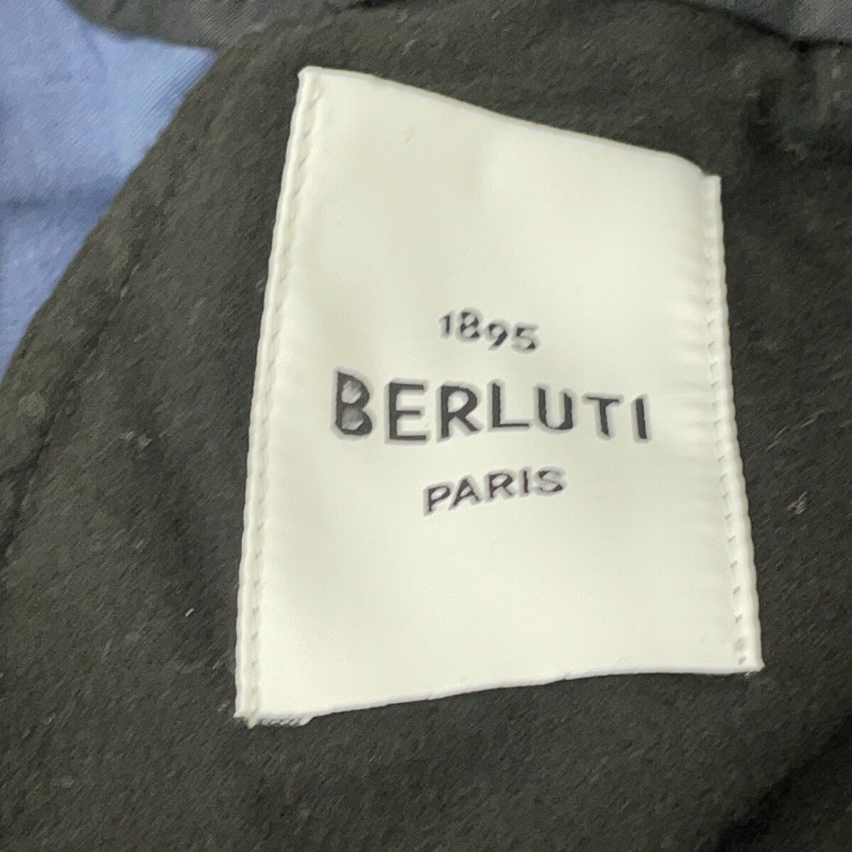 berluti Berluti R23TCU79WDAQ Navy Center Crease Easy Jogger Pants Bottoms