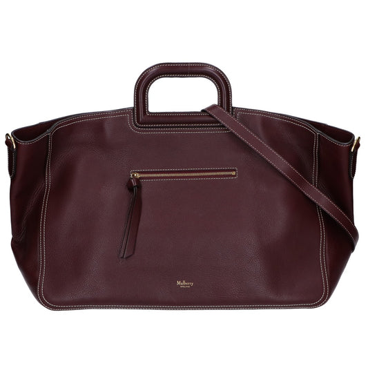 MULBERRY マルベリー Brimley/ブリムリー シルキーカーフ 2WAY トートバッグ