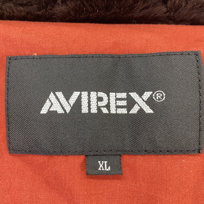 AVIREX 艾维莱克斯 783-3250066 深棕色 绵羊皮 B-3 皮革飞行羽绒夹克 XL 男士