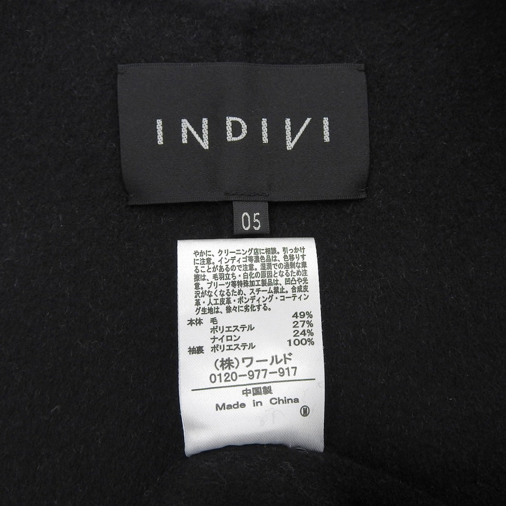 美品 羊毛混 双面呢短款大衣 女款 黑色 05 大衣 大衣 05 女款