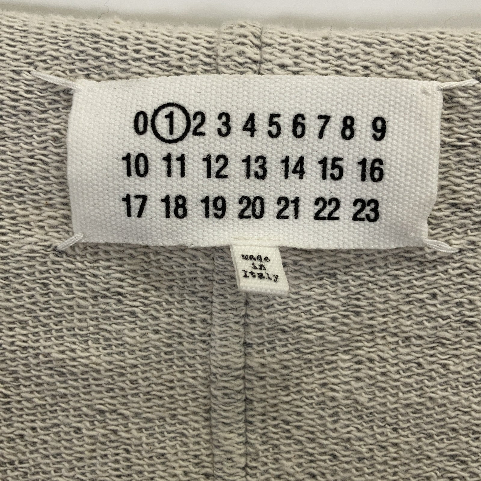 Maison margiela メゾンマルジェラ 1【美品/国内正規】12AW S51GP0002 Zip-up sweat cape ジップアップ スウェットケープ ジャケット