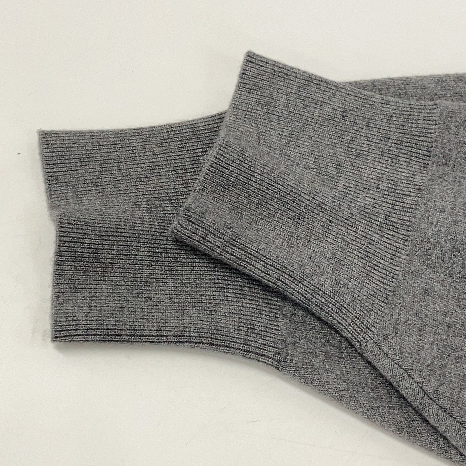 ENFOLD エンフォルド 25AW 300IA170-1861 グレー レーヨン混 CROPPED HOODED PULLOVER/クロップドフーディ トップス