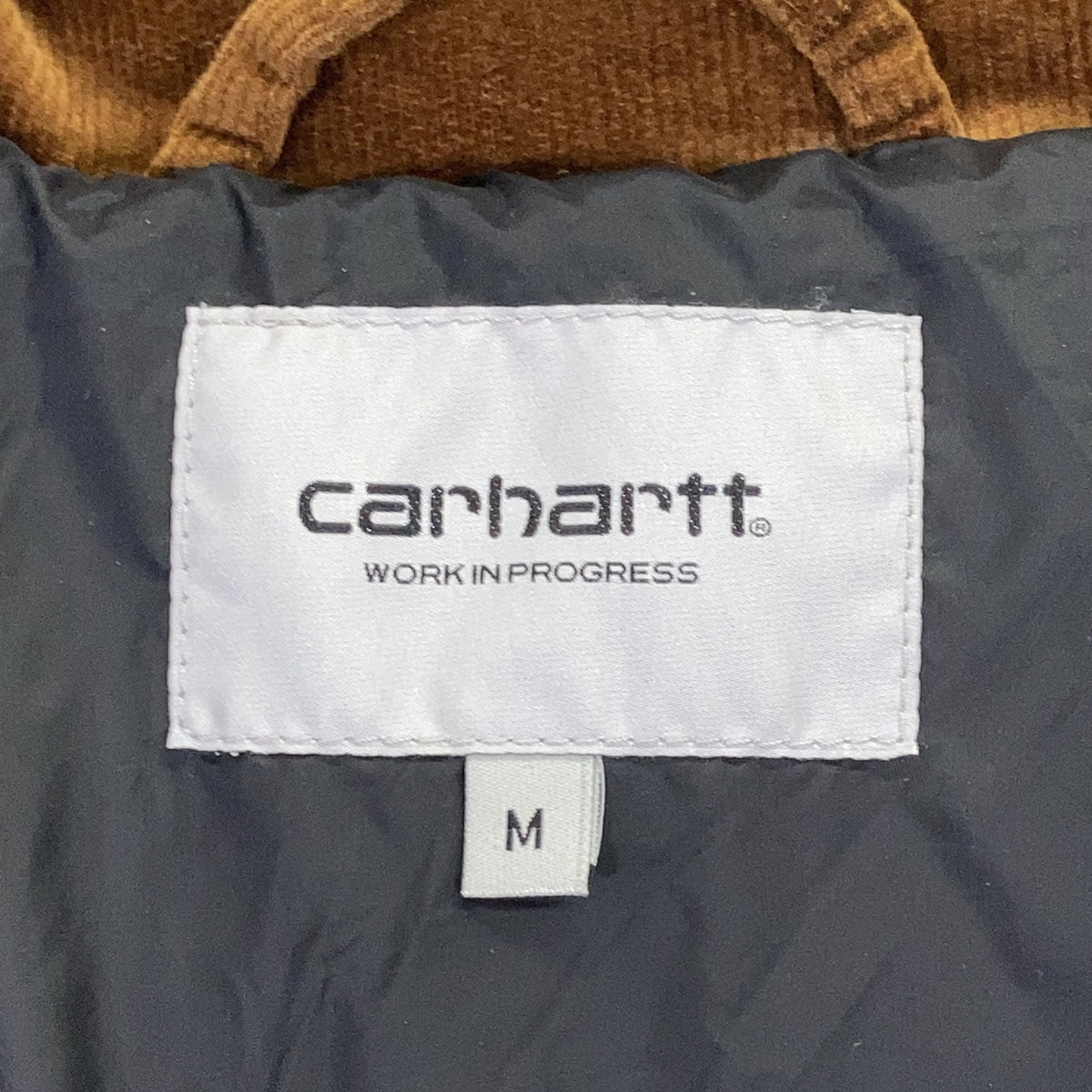 carhartt カーハート i030825-1qlxx Brown Corduroy Layton Jacket Zip-Up Insulated Jacket Jacket