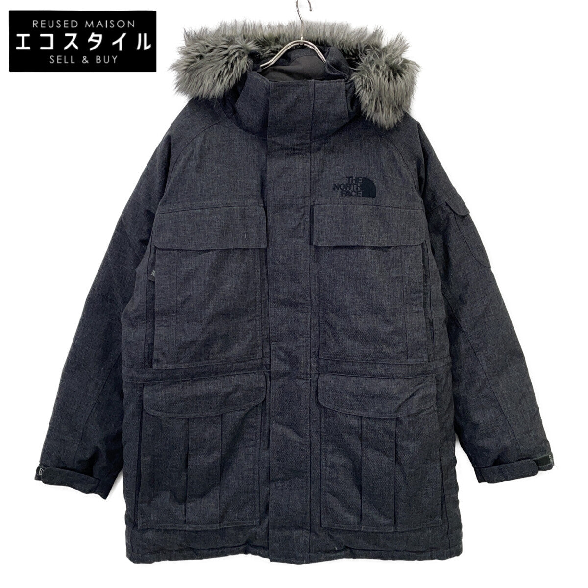 THE NORTH FACE 乐斯菲斯 ND01755 沥青灰 McMurdo Limited Parka/麦克默多限量派克大衣 夹克 L