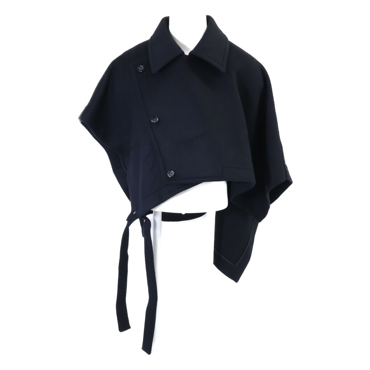 ujoh ウジョー U744-L01-104 Ashimmetrical Cape アシメントリカル ケープ ジャケット