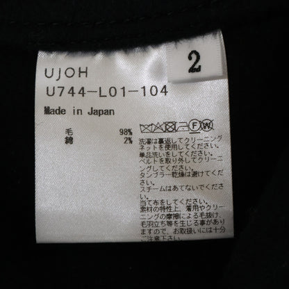 ujoh ウジョー U744-L01-104 Ashimmetrical Cape アシメントリカル ケープ ジャケット