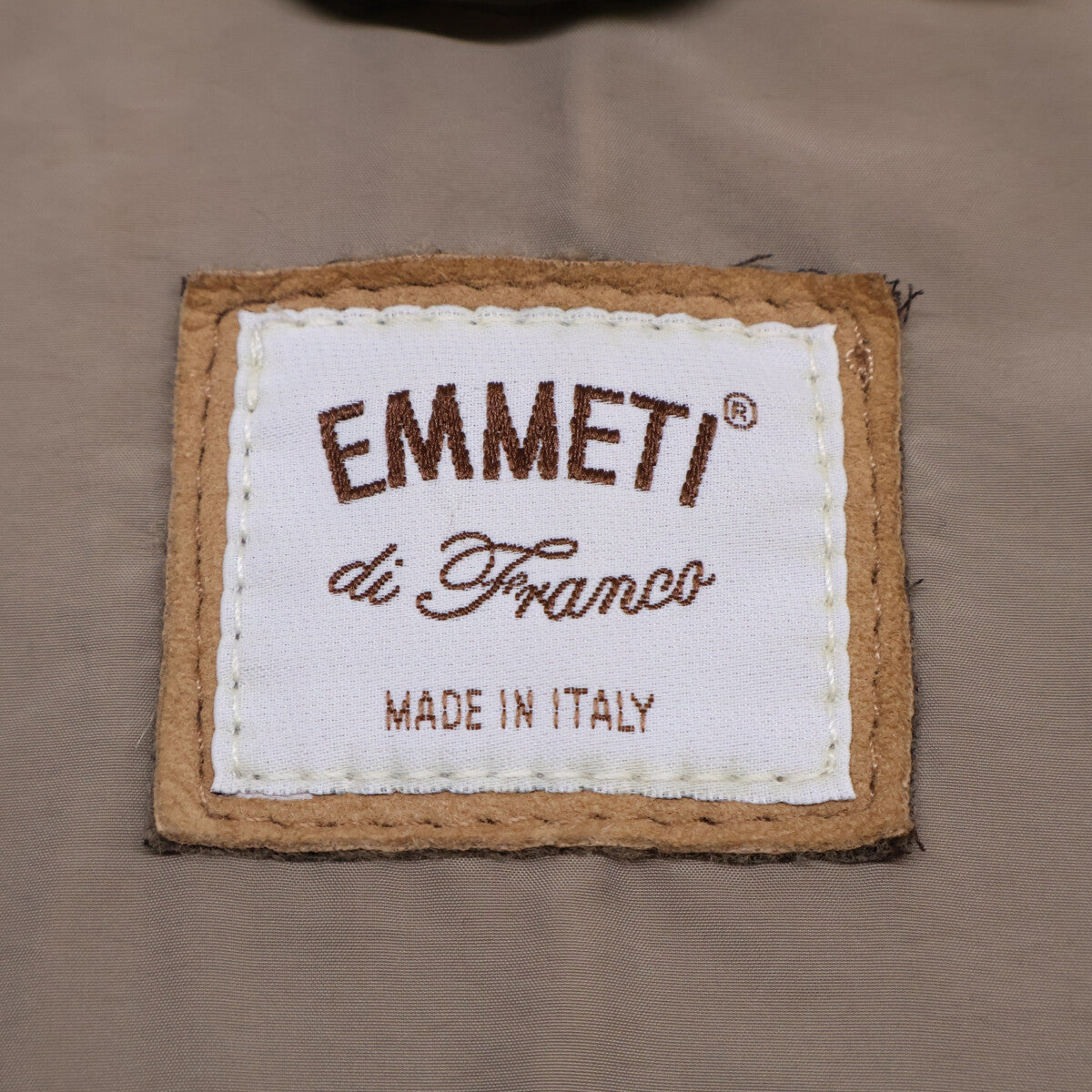 EMMETI Tyson Brown Lambskin Stand Collar Shearling Vest Vest S
