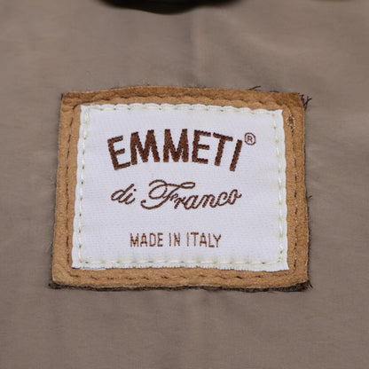EMMETI Tyson Brown Lambskin Stand Collar Shearling Vest Vest S