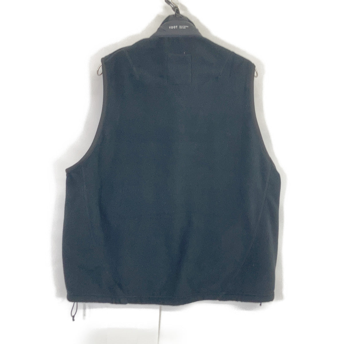 YDOT 25AW YU31602 Black Microfleece TECH FLEECE CIRCLE ANORAK VEST