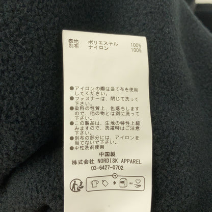 YDOT 25AW YU31602 Black Microfleece TECH FLEECE CIRCLE ANORAK VEST