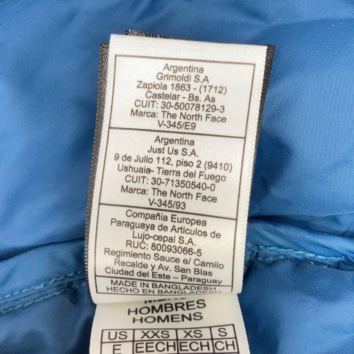 THE NORTH FACE ノースフェイス NF0A3C8D ブルー 1996 RETRO NUPTSE/レトロヌプシジャケット ジャケット