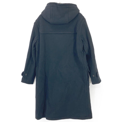 1piu1uguale3 ウノピゥウノウグァーレトレ MRC158-WOL158 ブラック DUFFLE COAT フーデッドダッフルコート コート