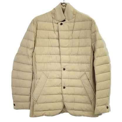 1piu1uguale3 ウノピゥウノウグァーレトレ MRB685-NYU105 ベージュ 4WAY RIB ZIP PT DOWN 2Bテーラードダウンジャケット ジャケット