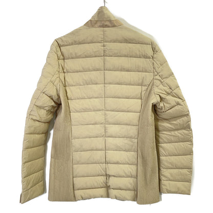 1piu1uguale3 ウノピゥウノウグァーレトレ MRB685-NYU105 ﾍﾞｰｼﾞｭ 4WAY RIB ZIP PT DOWN 2Bﾃｰﾗｰﾄﾞﾀﾞｳﾝｼﾞｬｹｯﾄ ジャケット IV