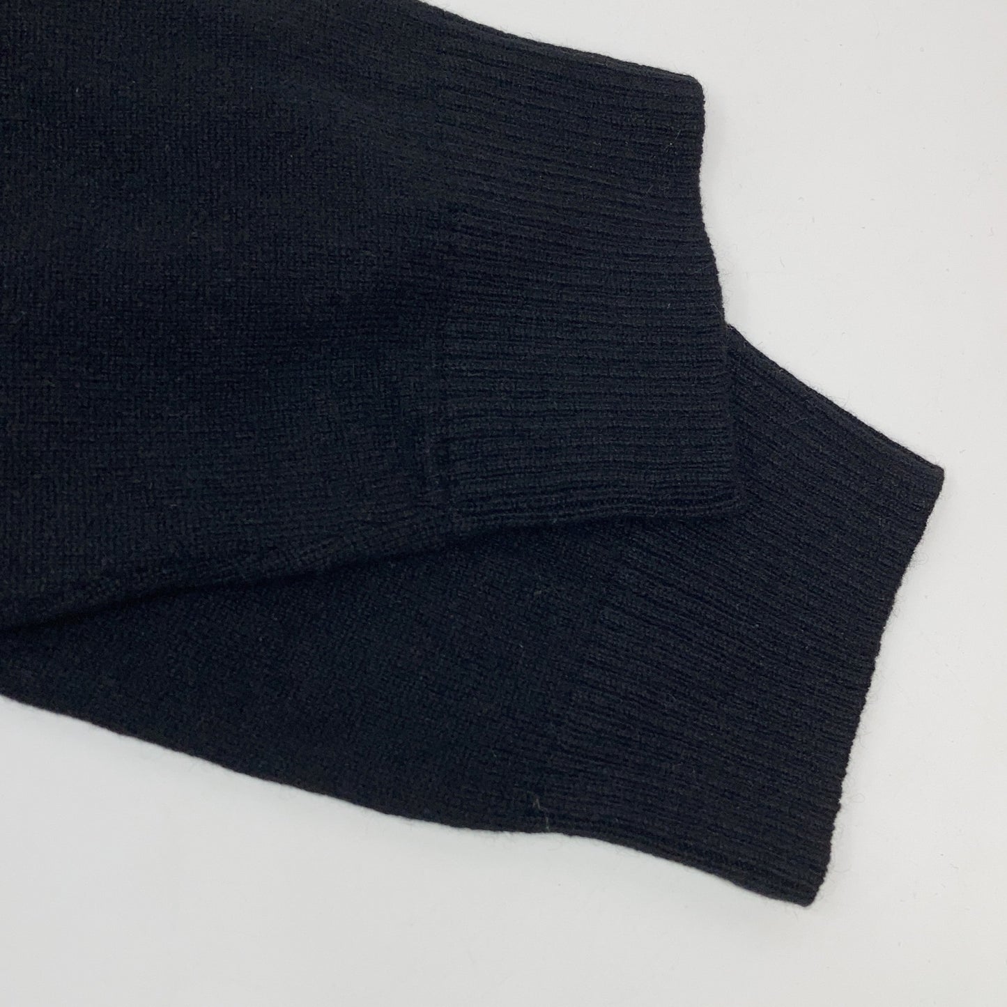 1 piu 1 uguale 3 MRK236-CAS026 黑色 DROP SHOULDER PARKA 羊绒落肩连帽衫 上衣