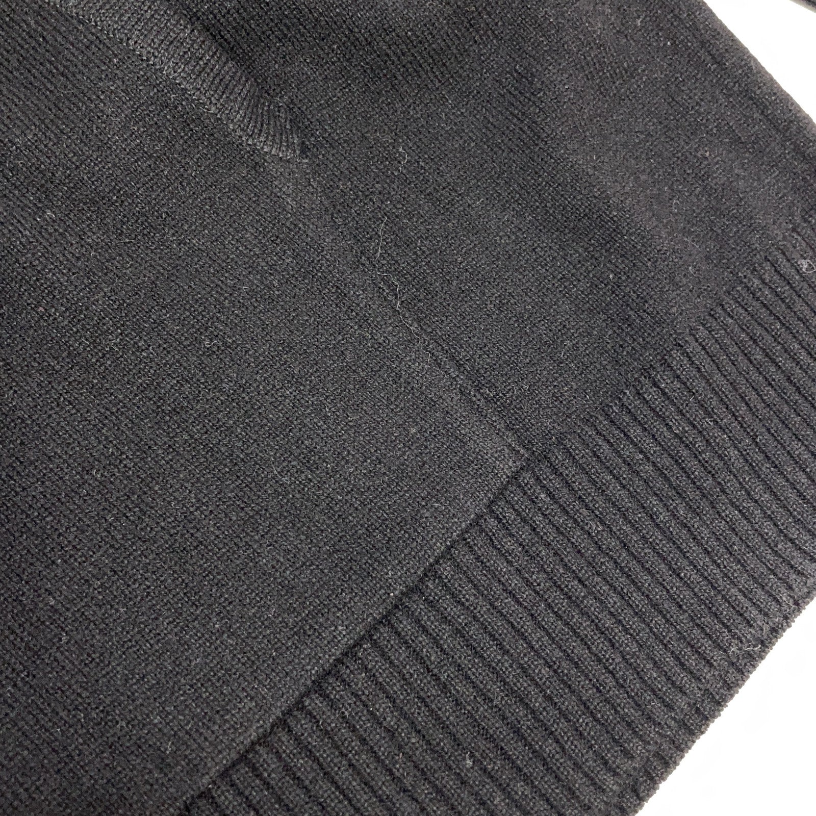 1 piu 1 uguale 3 MRK236-CAS026 黑色 DROP SHOULDER PARKA 羊绒落肩连帽衫 上衣