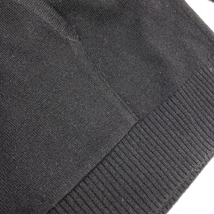 1 piu 1 uguale 3 MRK236-CAS026 黑色 DROP SHOULDER PARKA 羊绒落肩连帽衫 上衣