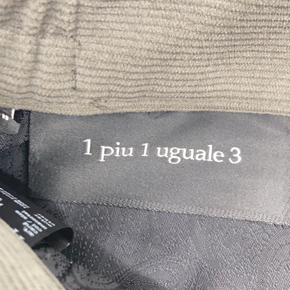 1piu1uguale3 Uno Piu Uno Uguale Tre MRP591-POE419 卡其色 DANDY SLACKS 灯芯绒 Dandy 休闲裤 下装