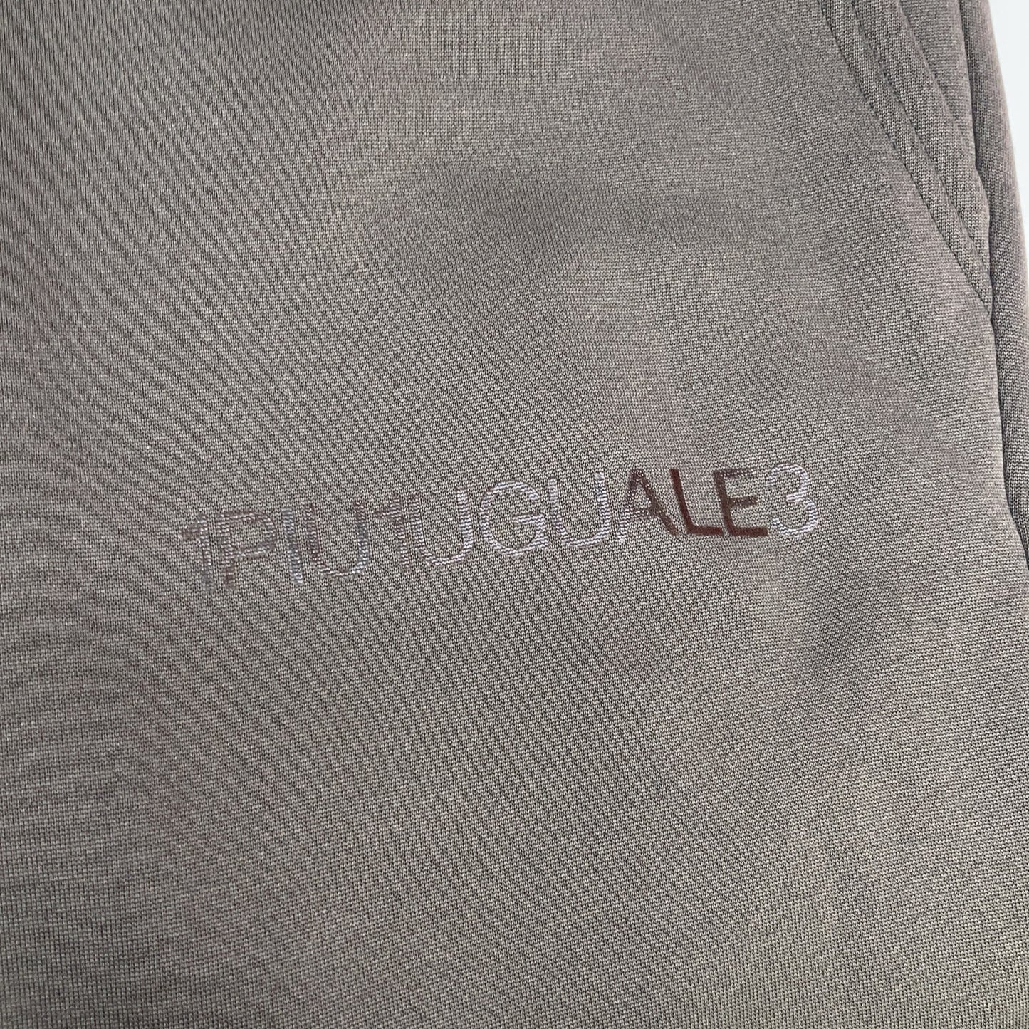 1piu1uguale3 Uno Piu Uno Uguale Tre MRP595-POE422 卡其色 加绒抽绳运动裤 裤子