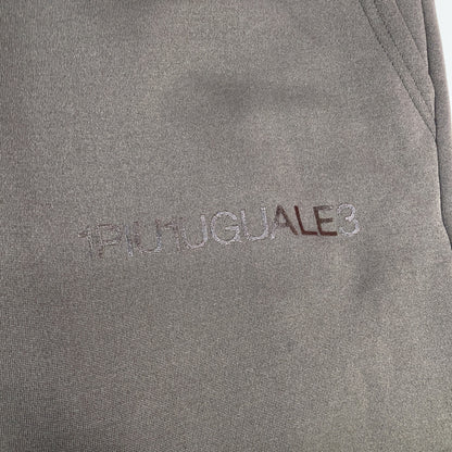 1piu1uguale3 Uno Piu Uno Uguale Tre MRP595-POE422 卡其色 加绒抽绳运动裤 裤子