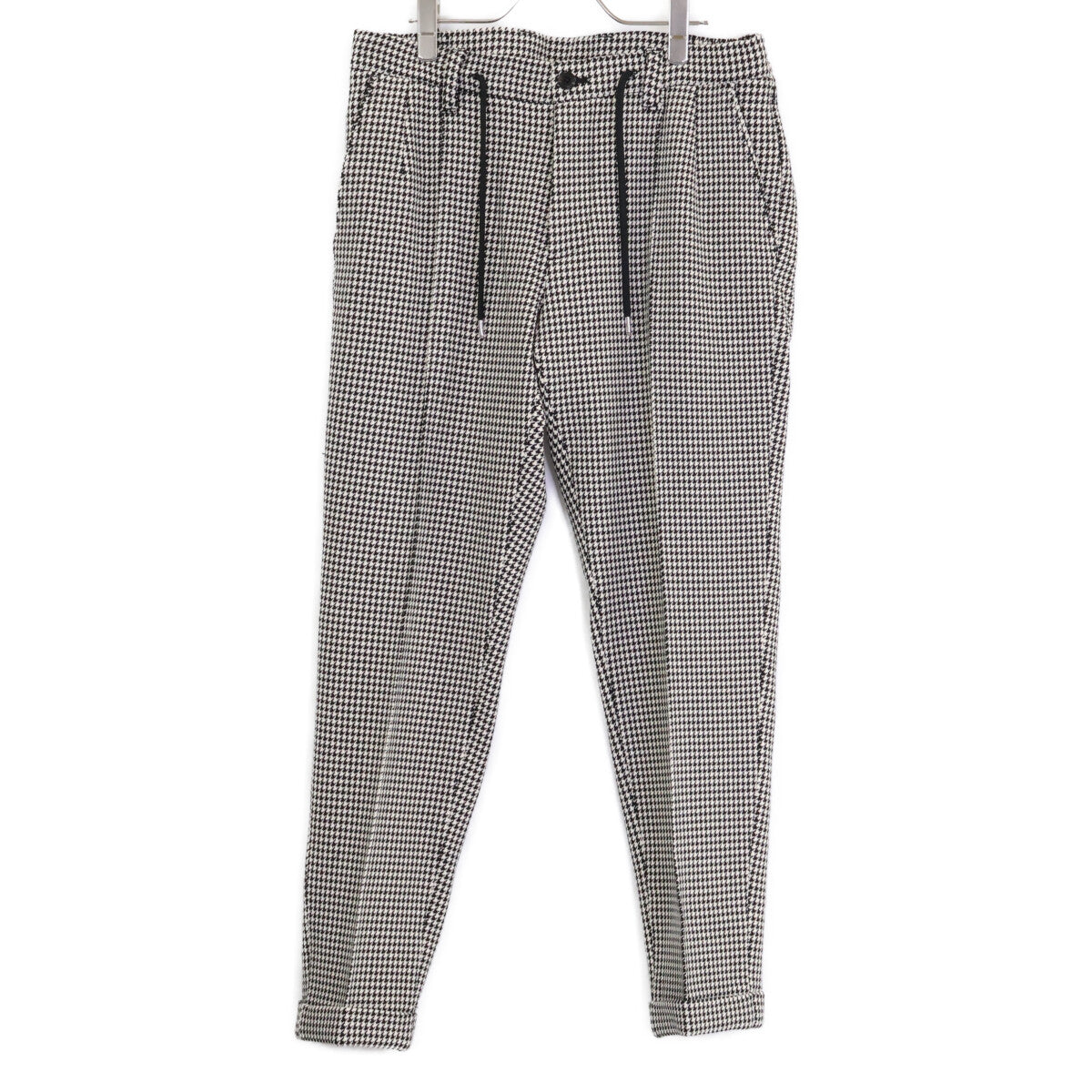 1piu1uguale3 【Excellent Condition】MRP635-POE505 COMFY CREASE SLACKS Houndstooth Slacks Bottoms