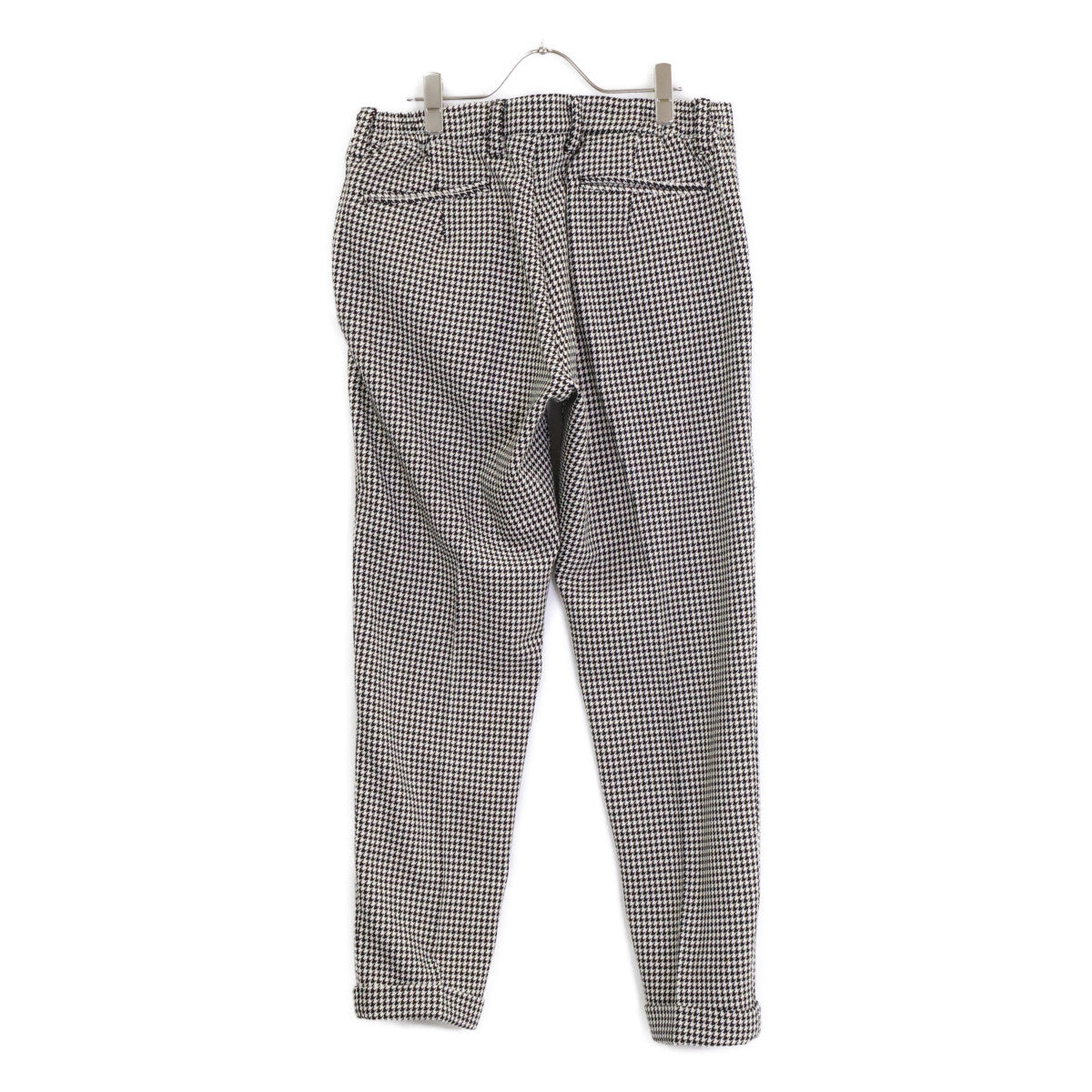 1piu1uguale3 【Excellent Condition】MRP635-POE505 COMFY CREASE SLACKS Houndstooth Slacks Bottoms