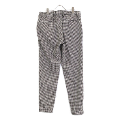 1piu1uguale3 【Excellent Condition】MRP635-POE505 COMFY CREASE SLACKS Houndstooth Slacks Bottoms