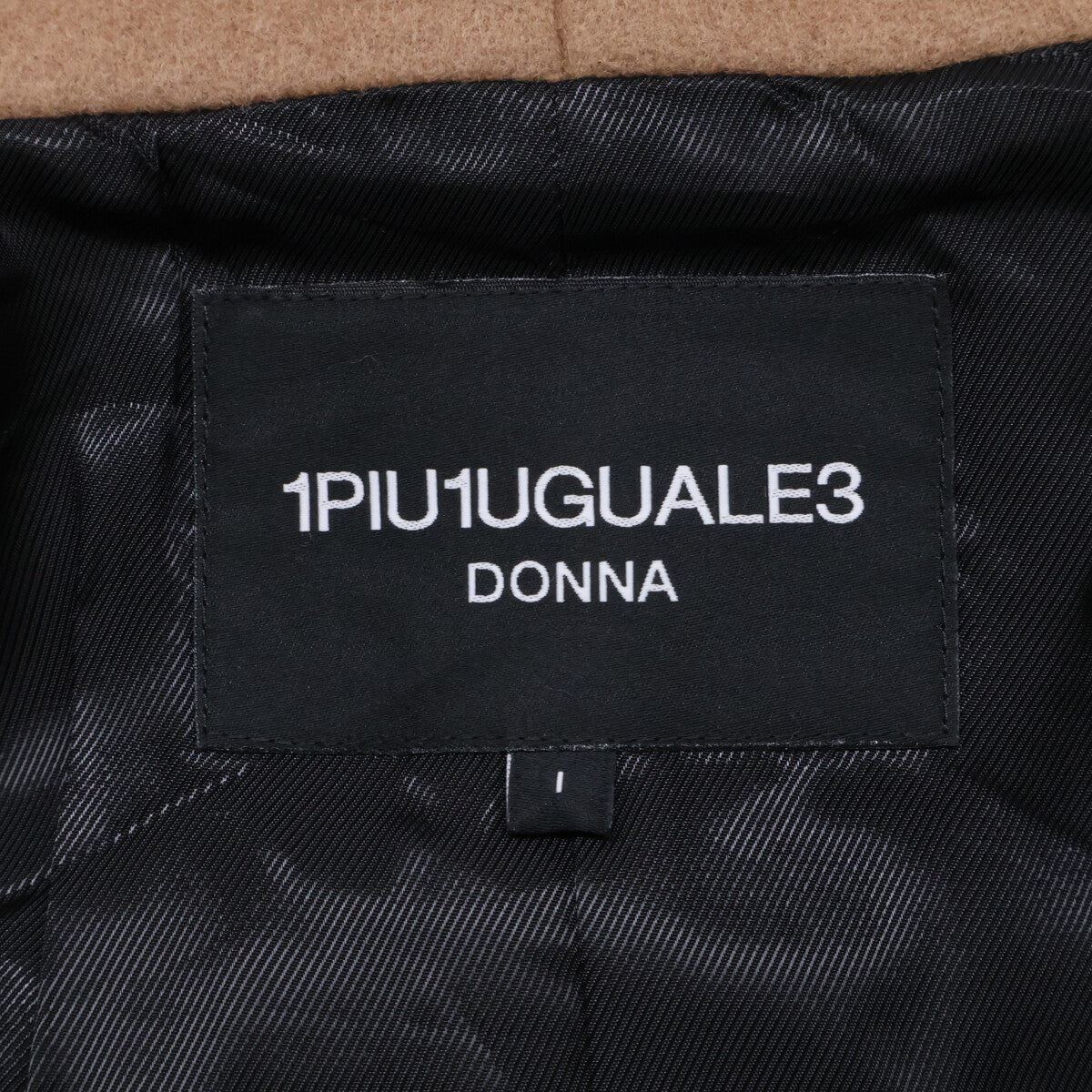 1piu1uguale3 ウノピゥウノウグァーレトレ DONNA MSC014-WNY035 WRAP COAT フーデッドラップ コート I