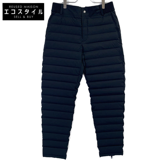 1piu1uguale3 ウノピゥウノウグァーレトレ 【GOLF】GRP113-POE429 ブラック DOWN BACK ZIP PANTS ダウンイージーパンツ ボトムス