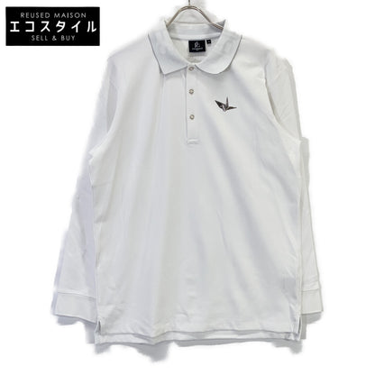1piu1uguale3 ウノピゥウノウグァーレトレ 【GOLF】GRT204-POE475 ホワイト G.L/S POLO COLLARE 長袖ポロシャツ トップス