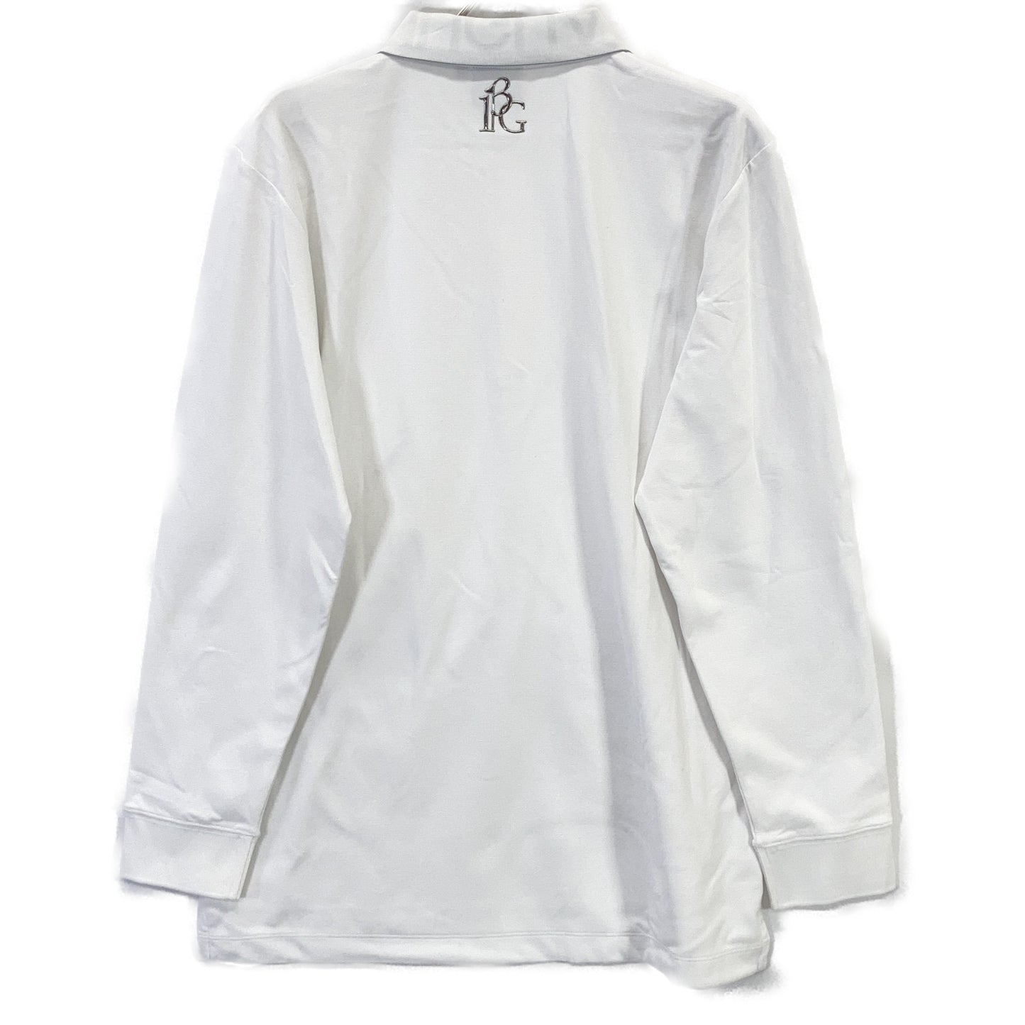 1piu1uguale3 ウノピゥウノウグァーレトレ 【GOLF】GRT204-POE475 ホワイト G.L/S POLO COLLARE 長袖ポロシャツ トップス