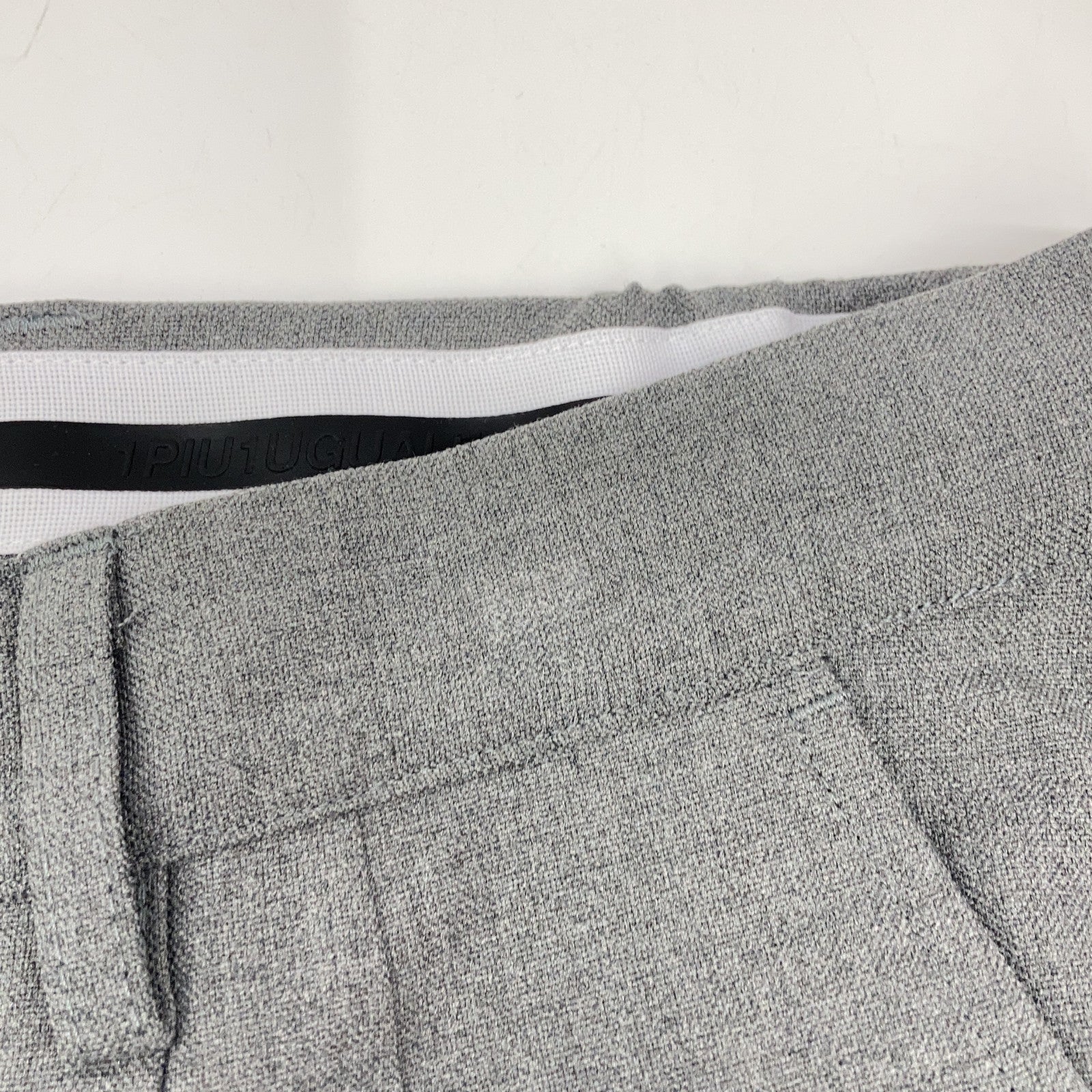 1piu1uguale3 ウノピゥウノウグァーレトレ 【GOLF】GRP134-PRY113 グレー G.LONG PANTS BUSH スラックスパンツ ボトムス