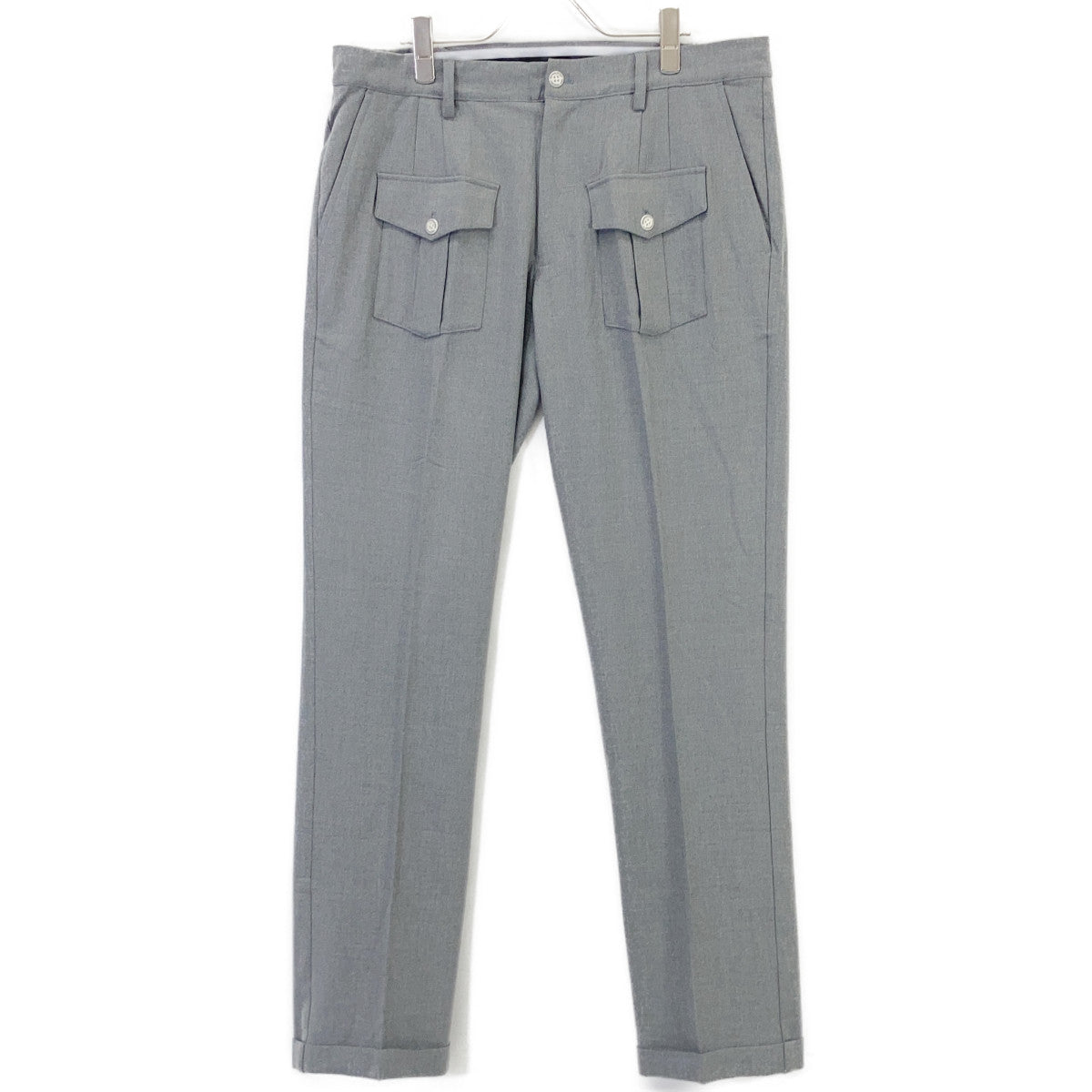 1piu1uguale3 ウノピゥウノウグァーレトレ 【GOLF】GRP134-PRY113 グレー G.LONG PANTS BUSH スラックスパンツ ボトムス