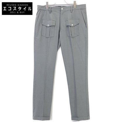 1piu1uguale3 ウノピゥウノウグァーレトレ 【GOLF】GRP134-PRY113 グレー G.LONG PANTS BUSH スラックスパンツ ボトムス