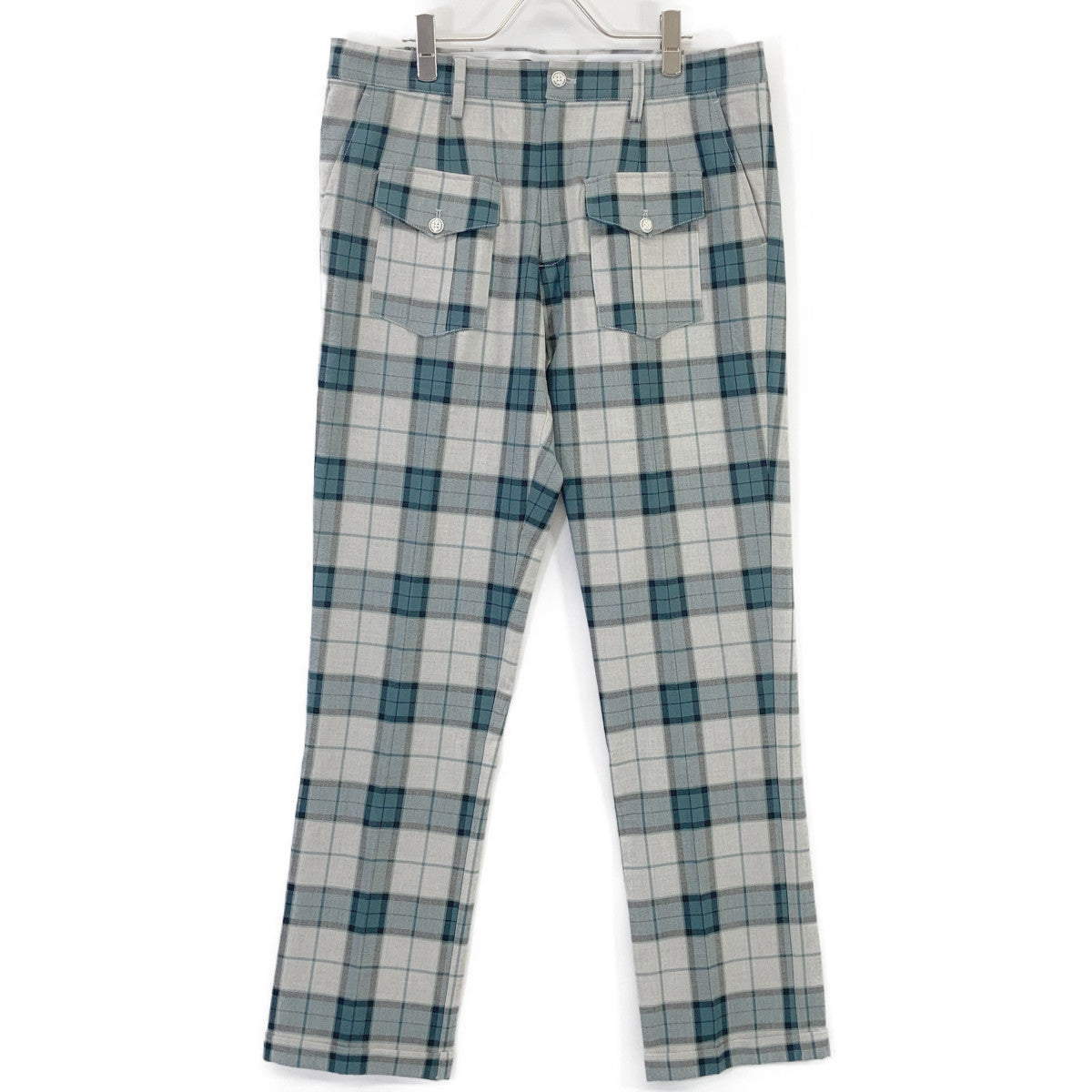 【GOLF】GRP134-PRY113 绿色格子 G.LONG PANTS BUSH 西裤 男士 下装