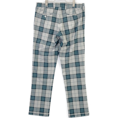 【GOLF】GRP134-PRY113 绿色格子 G.LONG PANTS BUSH 西裤 男士 下装