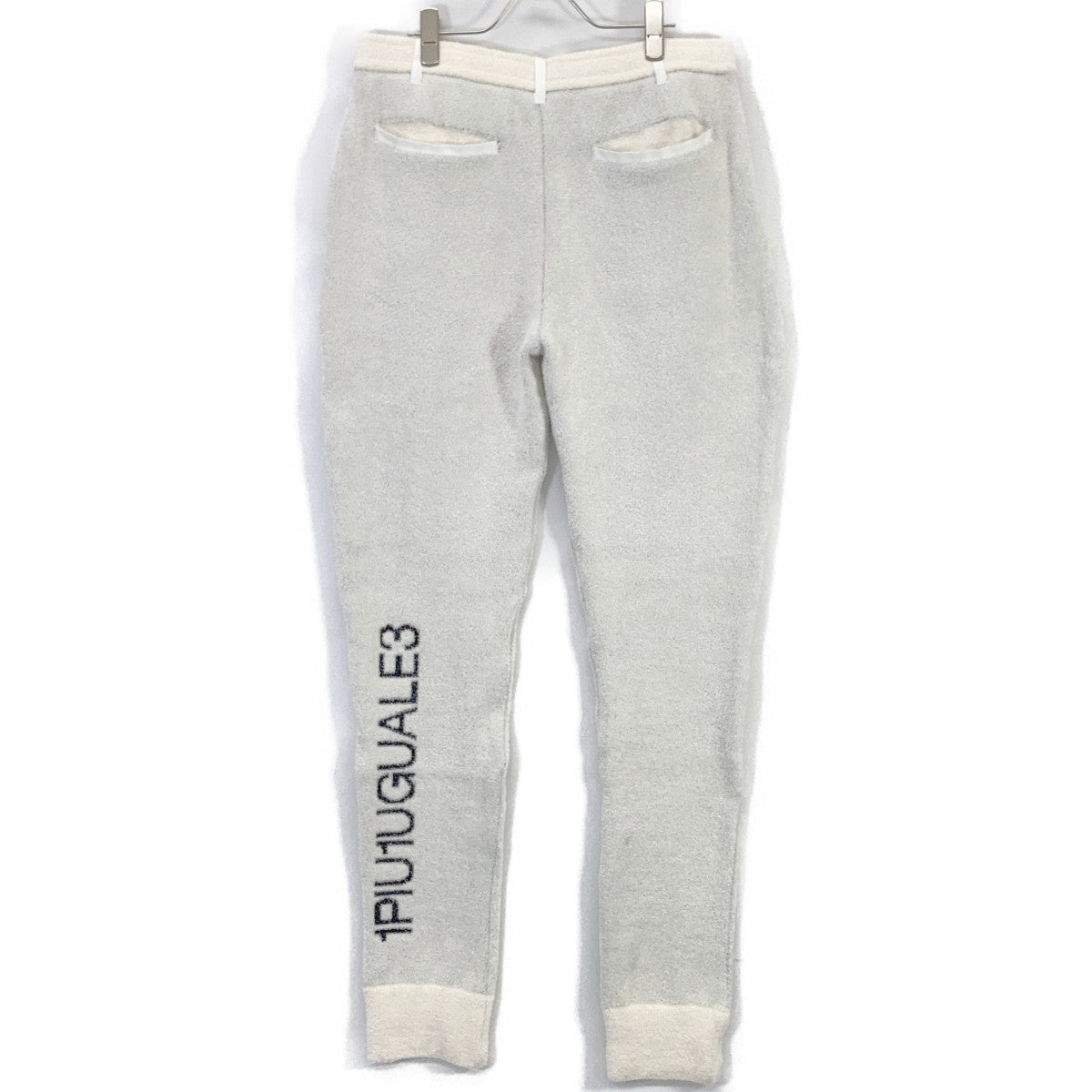 1piu1uguale3 Uno Piu Uno Uguale Tre 【GOLF】【×户贺敬城】GRK058-POE447 白色 SHAGGY RIB PANTS 裤子 下装 VI