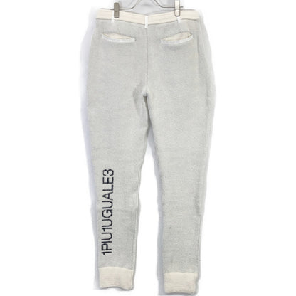 1piu1uguale3 Uno Piu Uno Uguale Tre 【GOLF】【×户贺敬城】GRK058-POE447 白色 SHAGGY RIB PANTS 裤子 下装 VI