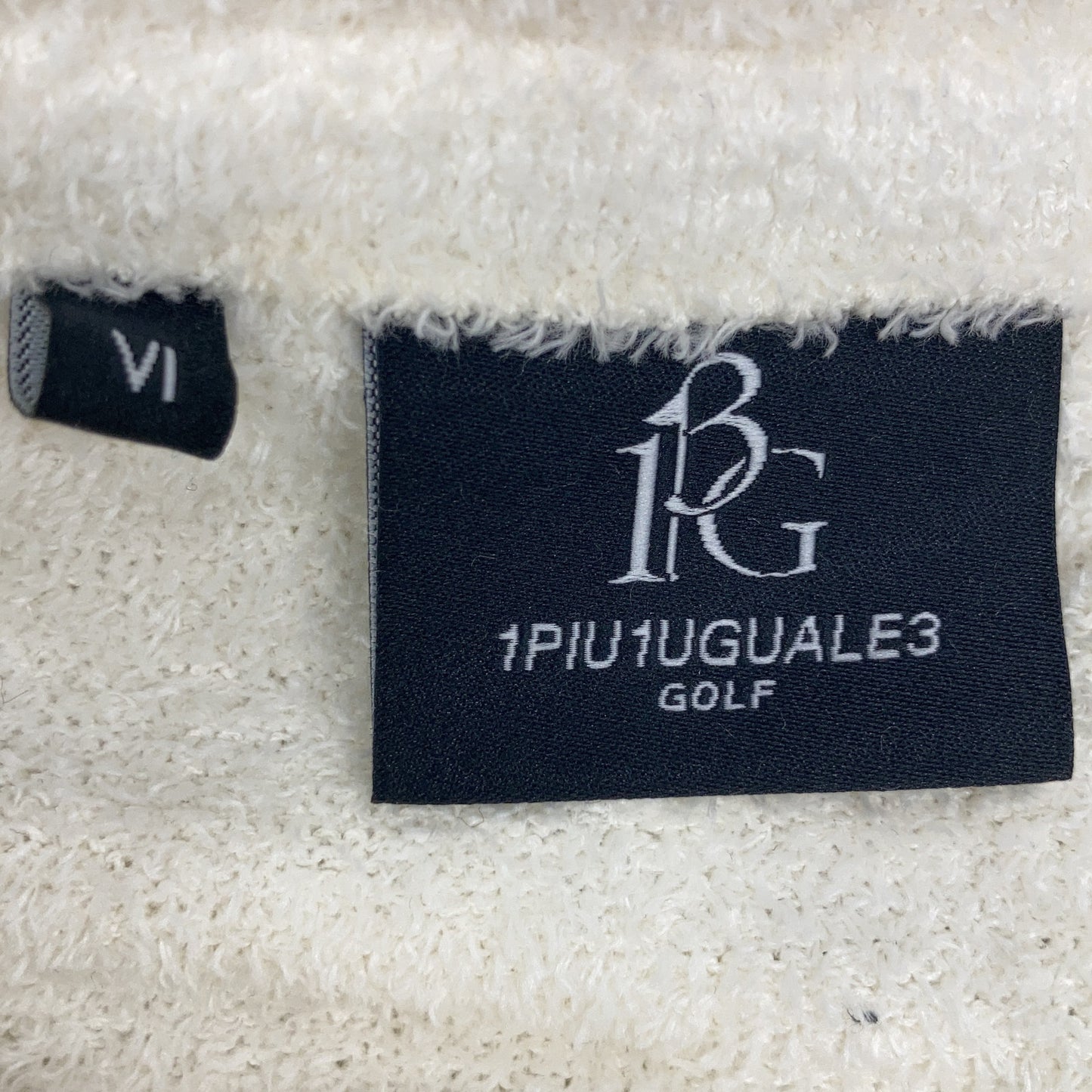 1piu1uguale3 Uno Piu Uno Uguale Tre 【GOLF】【×户贺敬城】GRK058-POE447 白色 SHAGGY RIB PANTS 裤子 下装 VI