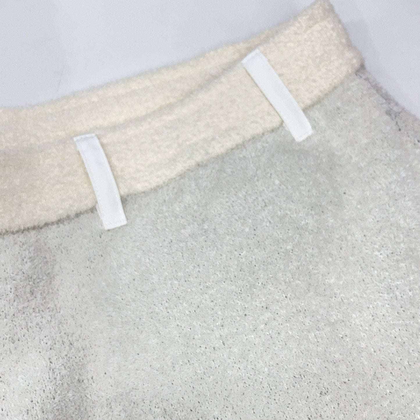 1piu1uguale3 Uno Piu Uno Uguale Tre 【GOLF】【×户贺敬城】GRK058-POE447 白色 SHAGGY RIB PANTS 裤子 下装 VI